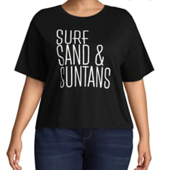 Hybrid Apparel Sun, Surf & Suntans T-Shirt NWT - Picture 1 of 6